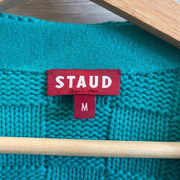 Staud Lake Cardigan in Seaglass (SIZE M) - Picture 6 of 10